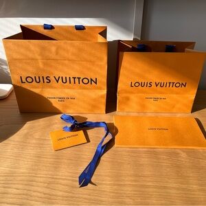 Louis Vuitton & Dior Gift Bags and